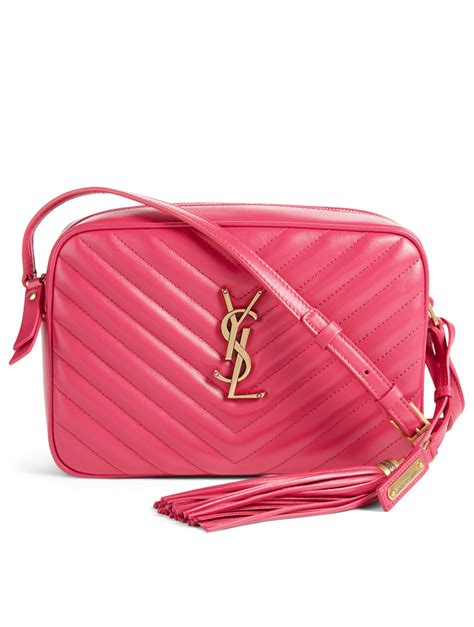 ysl monogramme bag pink|saint laurent monogram shoulder bag.